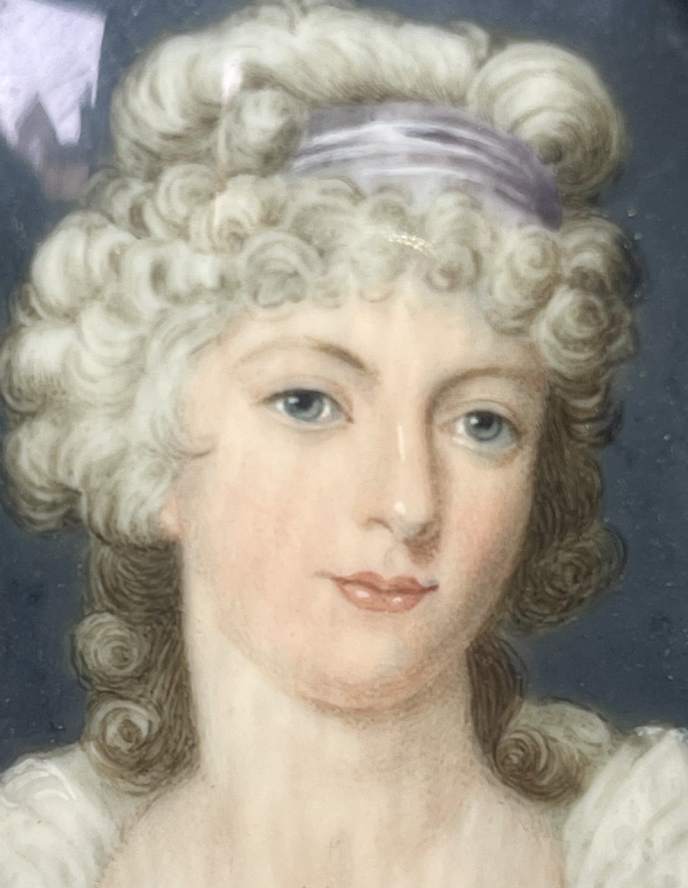 George III Portrait Miniature View II