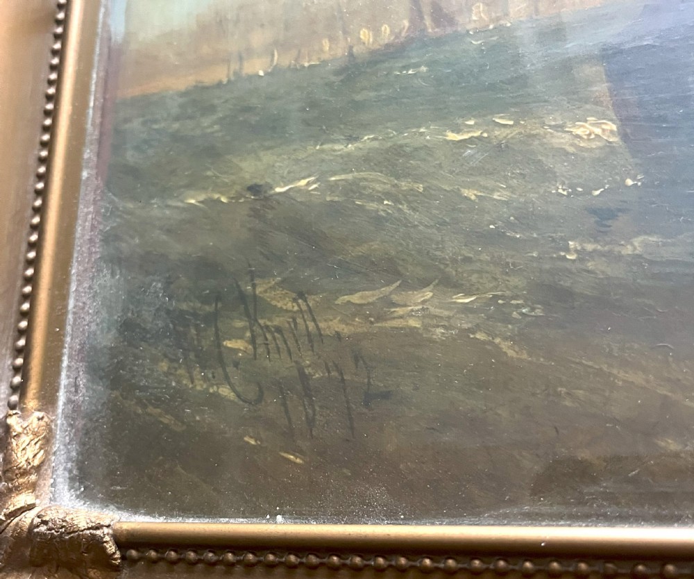 Pair Of William Calcott Knell (1830-1880) Framed Oil Paintings View VI