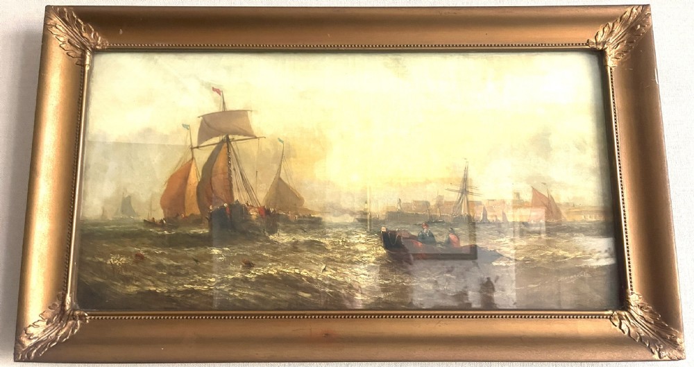 Pair Of William Calcott Knell (1830-1880) Framed Oil Paintings View VIII