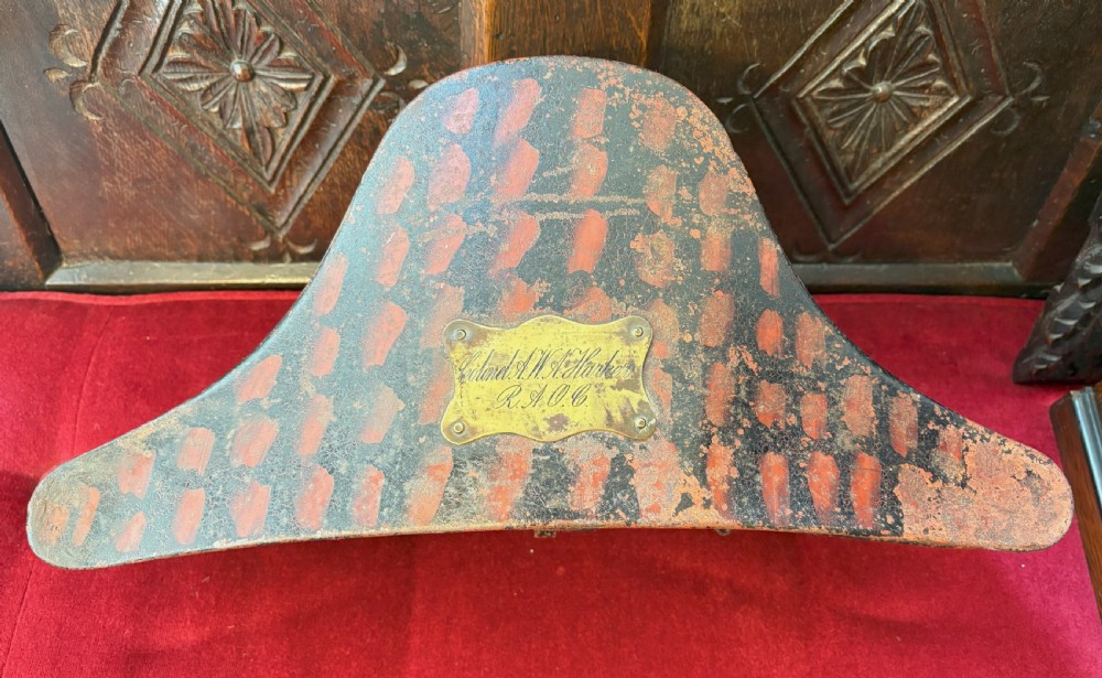 Edwardian Army Officer's Beaver Skin Bicorn Hat & Box View II
