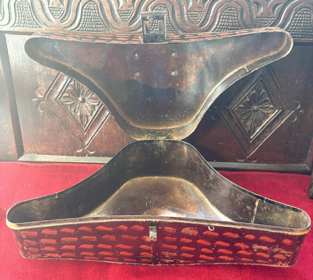 Edwardian Army Officer's Beaver Skin Bicorn Hat & Box View IV