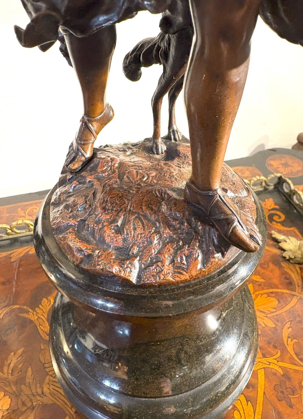 Franz Iffland (1886-1925) Bronze Of Diana View III
