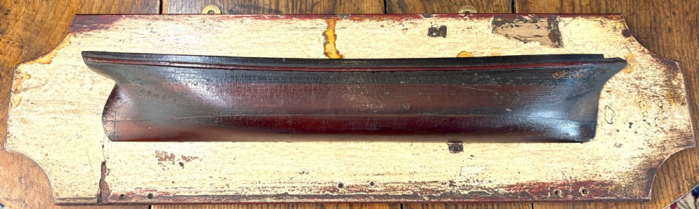 Antique Half Hull Coastal Vessel