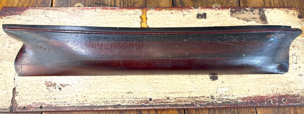 Antique Half Hull Coastal Vessel View II