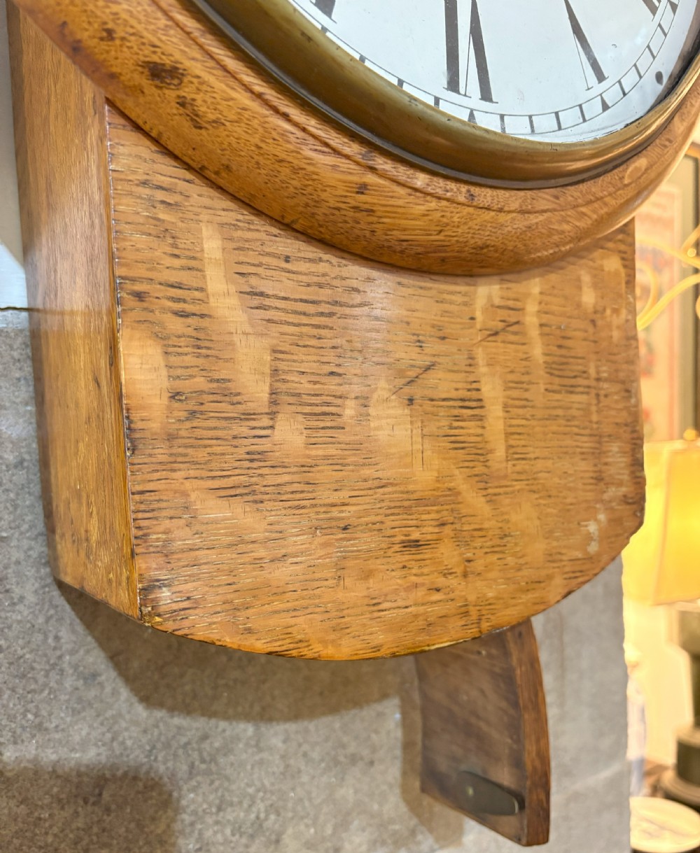 SE Railways Drop Dial Wall Clock View IV