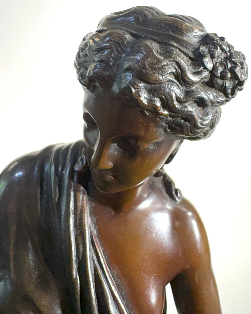 Large Bronze Figure After M Debut View VII