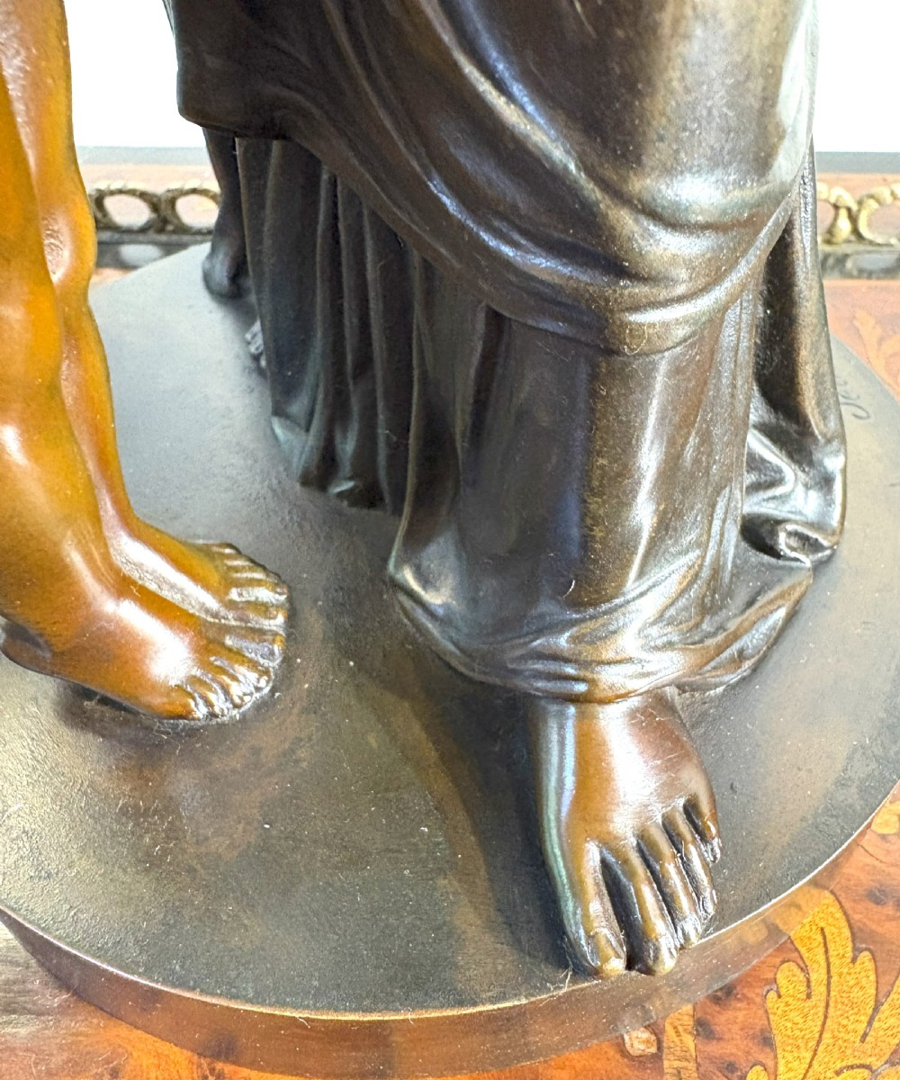 Large Bronze Figure After M Debut View VIII