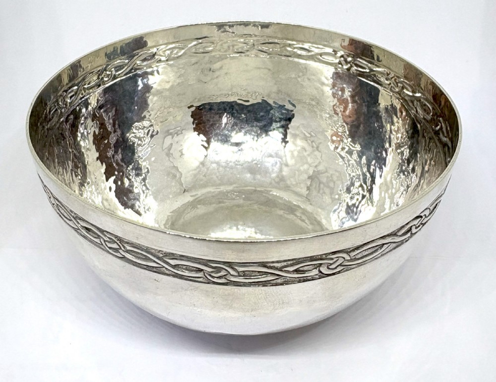 Rare Birmingham Guild Of Handicrafts Silver Bowl