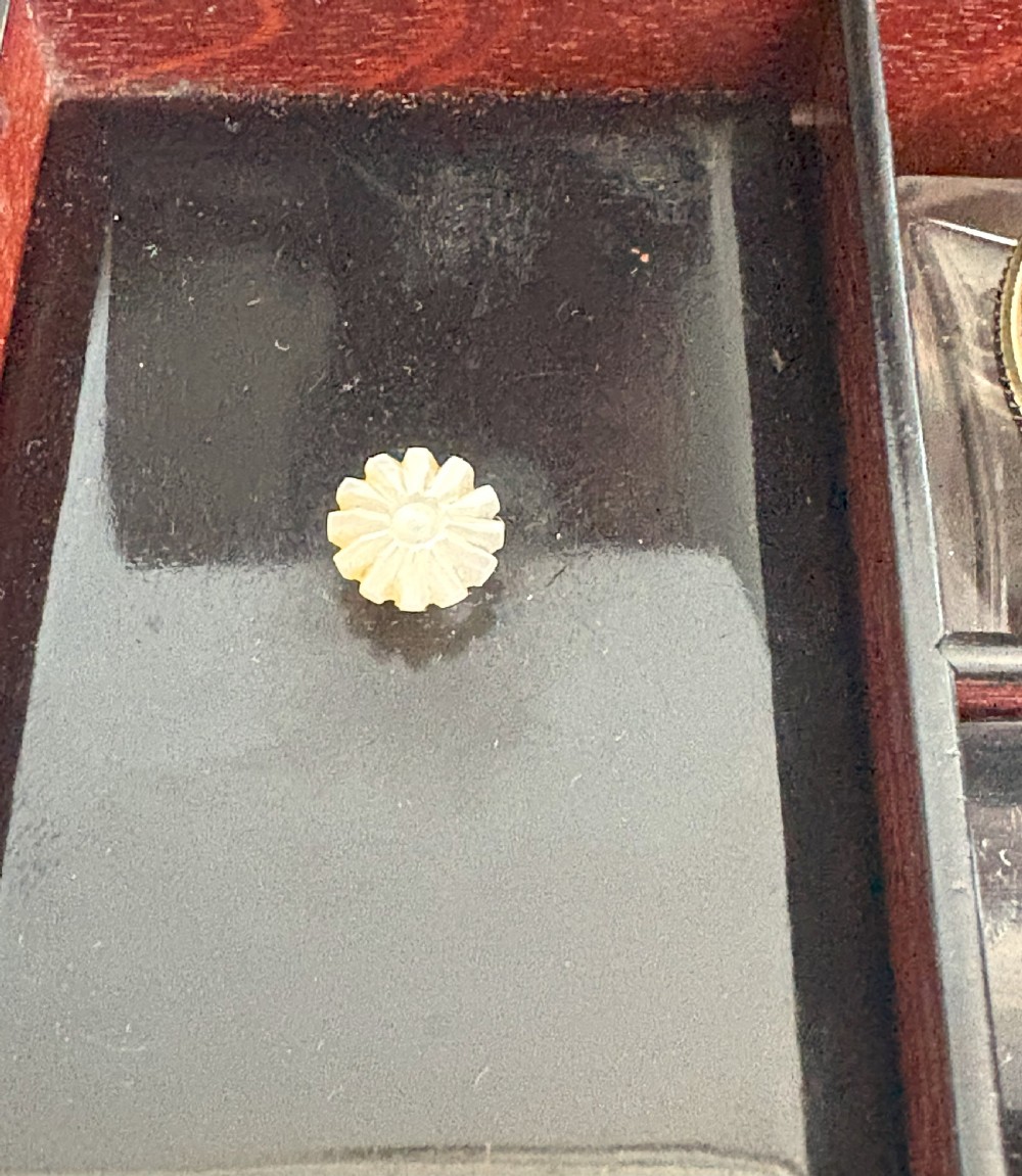 Fine Mother Of Pearl & Abalone Inlaid Ebony Writing Slope View XVI
