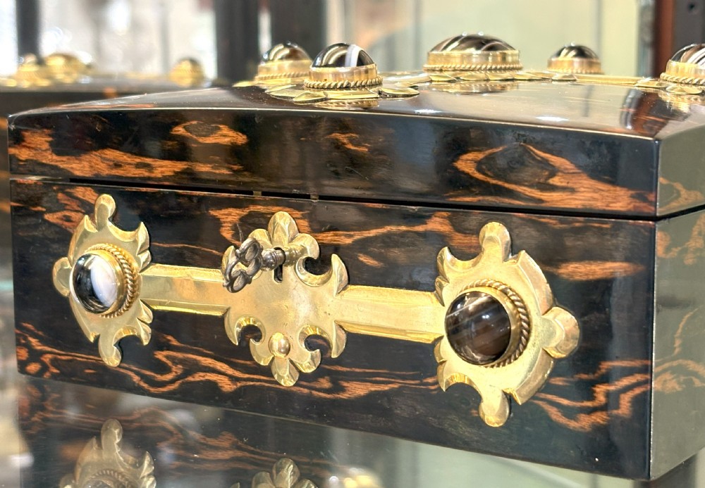 Coromandel & Agate Decorated Games Box View VII