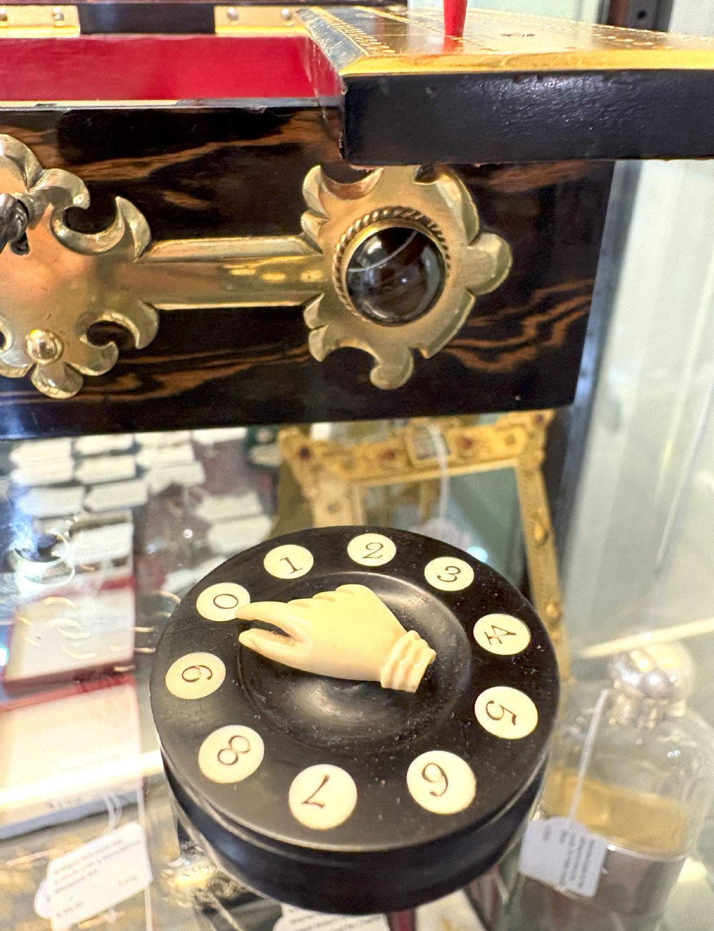 Coromandel & Agate Decorated Games Box View IX