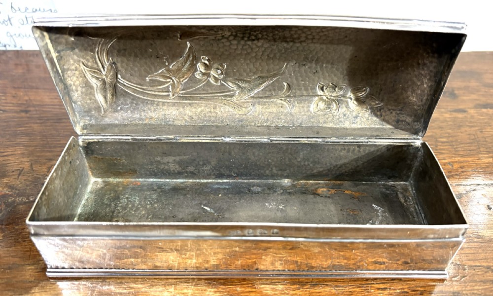 Art Nouveau Silver Box View III