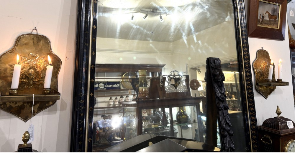Pair Georgian Brass Candle Wall Sconces View VIII