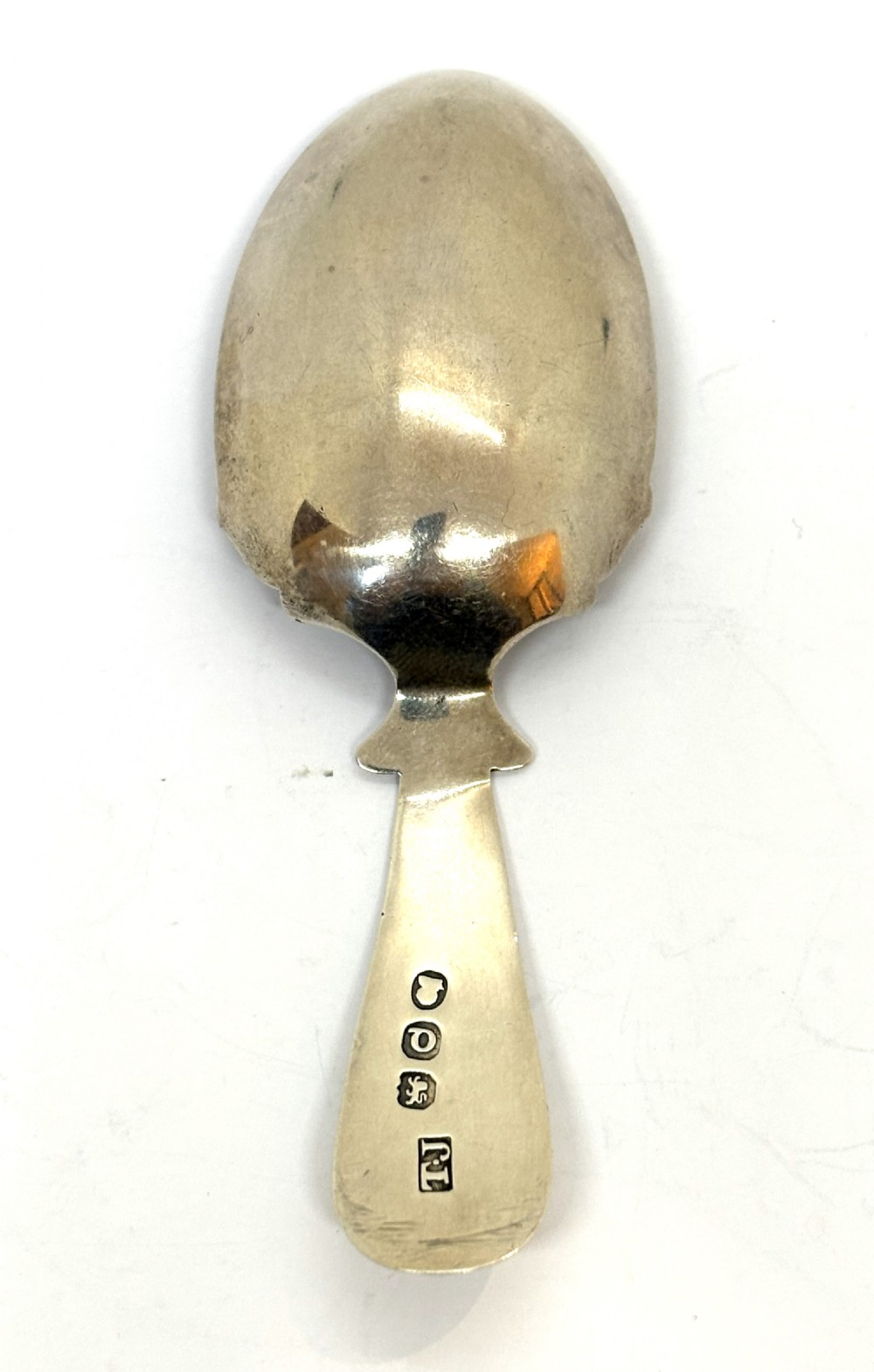 Georgian Silver Caddy Spoon  View II