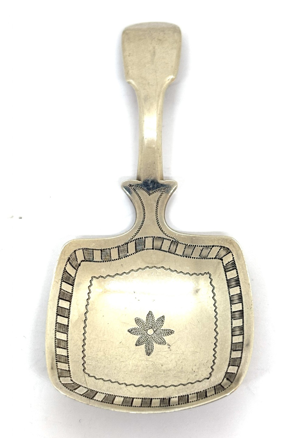 Georgian Silver Caddy Spoon