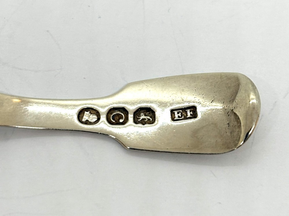 Georgian Silver Caddy Spoon View III