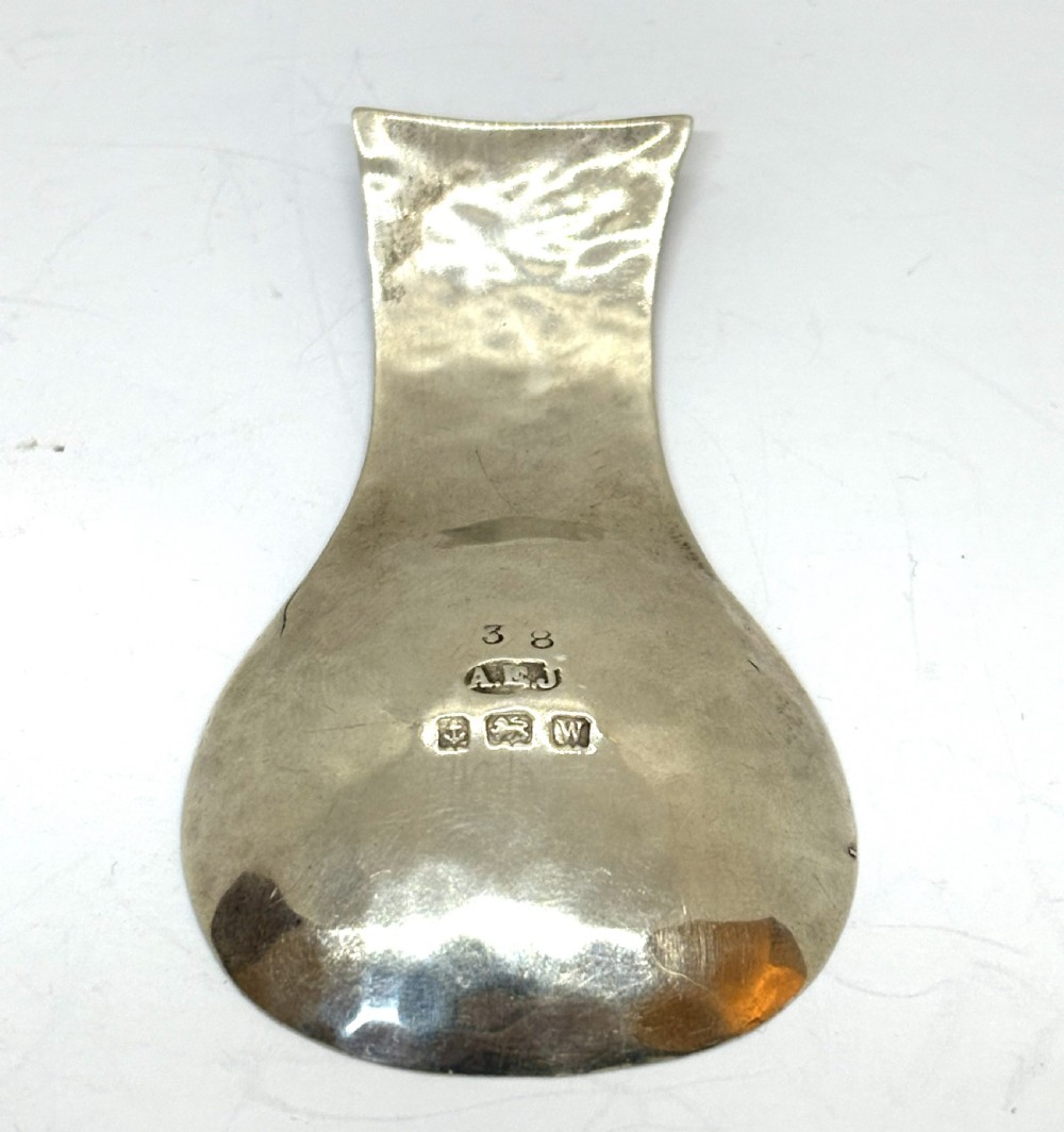 A.E Jones Silver Caddy Spoon View II