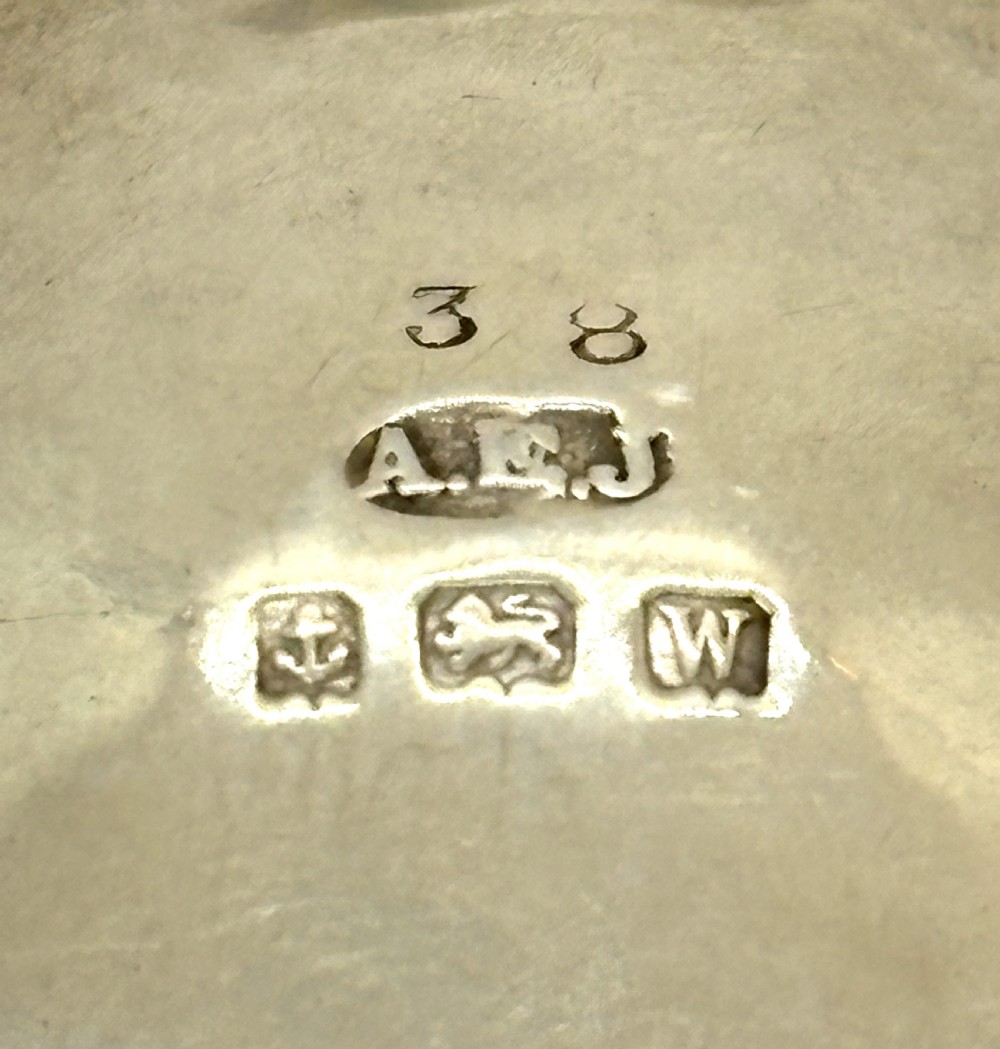 A.E Jones Silver Caddy Spoon View III