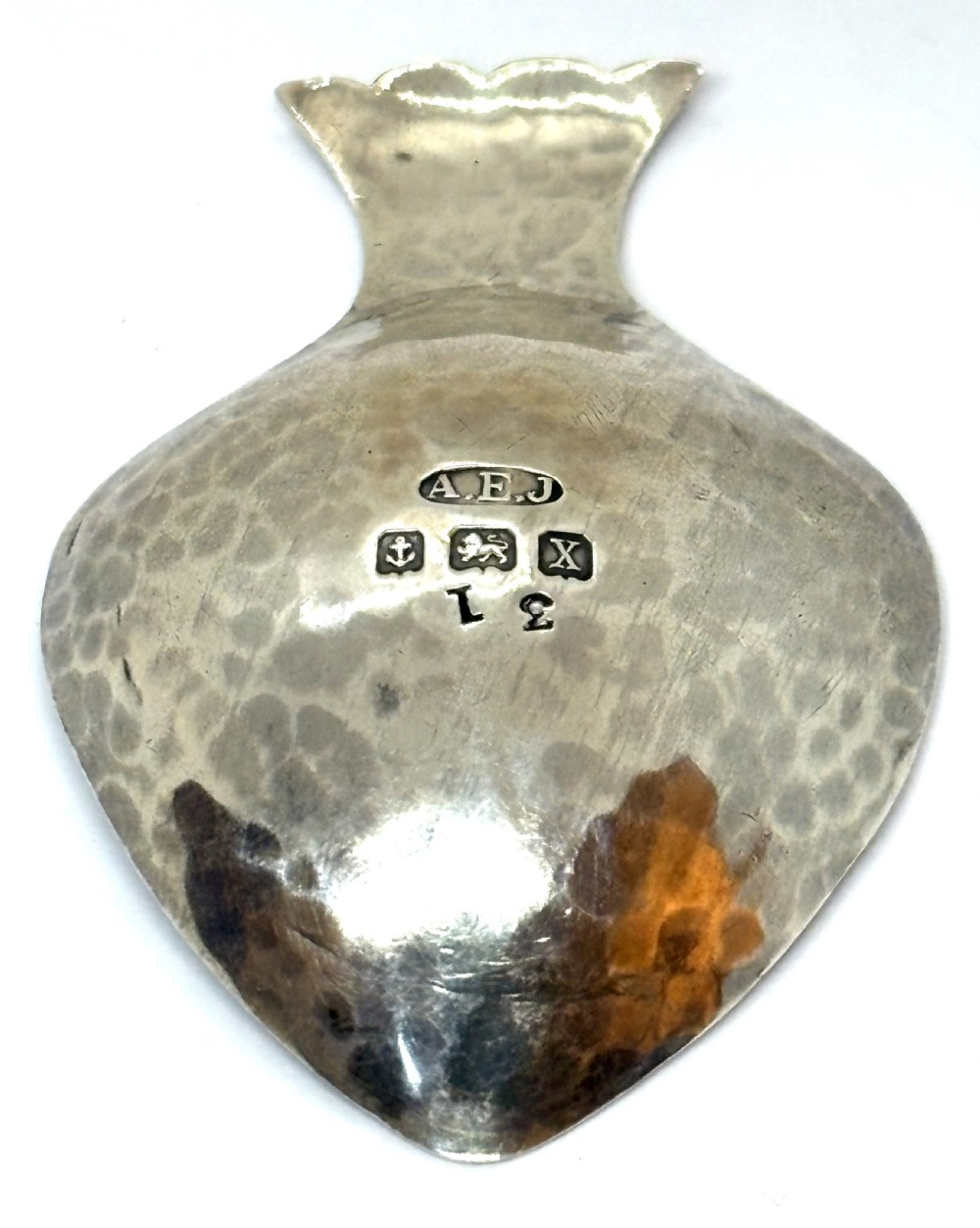 A.E Jones Silver Caddy Spoon View II