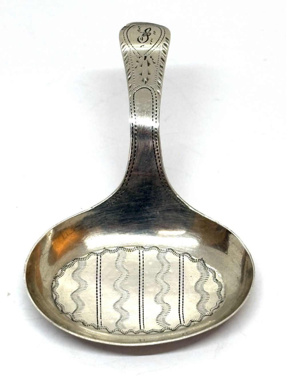 Georgian Silver Caddy Spoon
