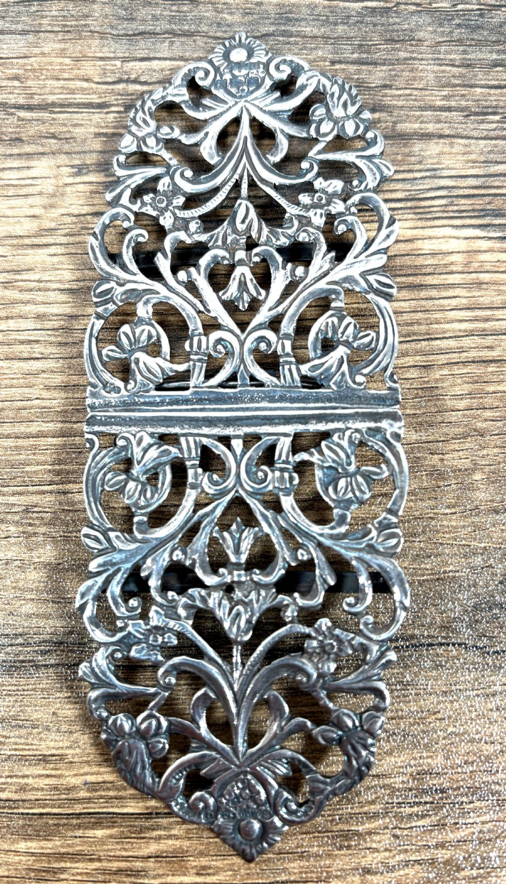 Victorian Chester Silver Belt Buckle