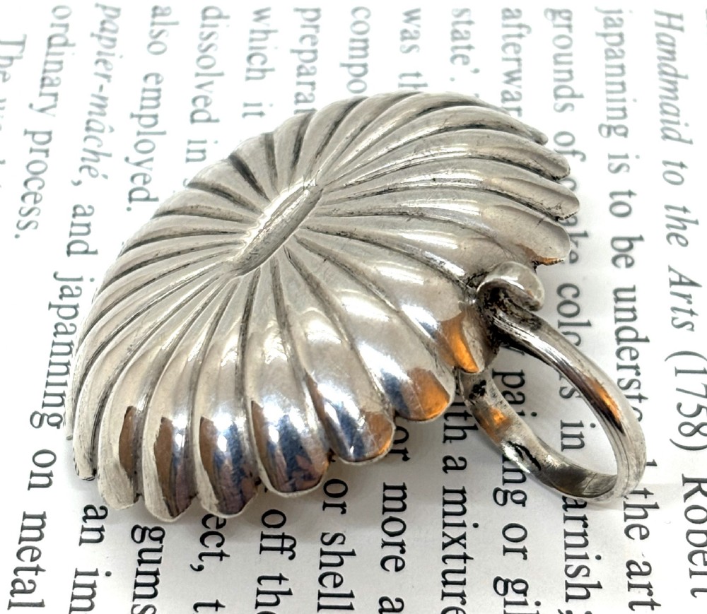 Georgian Silver Tea Caddy Spoon View V