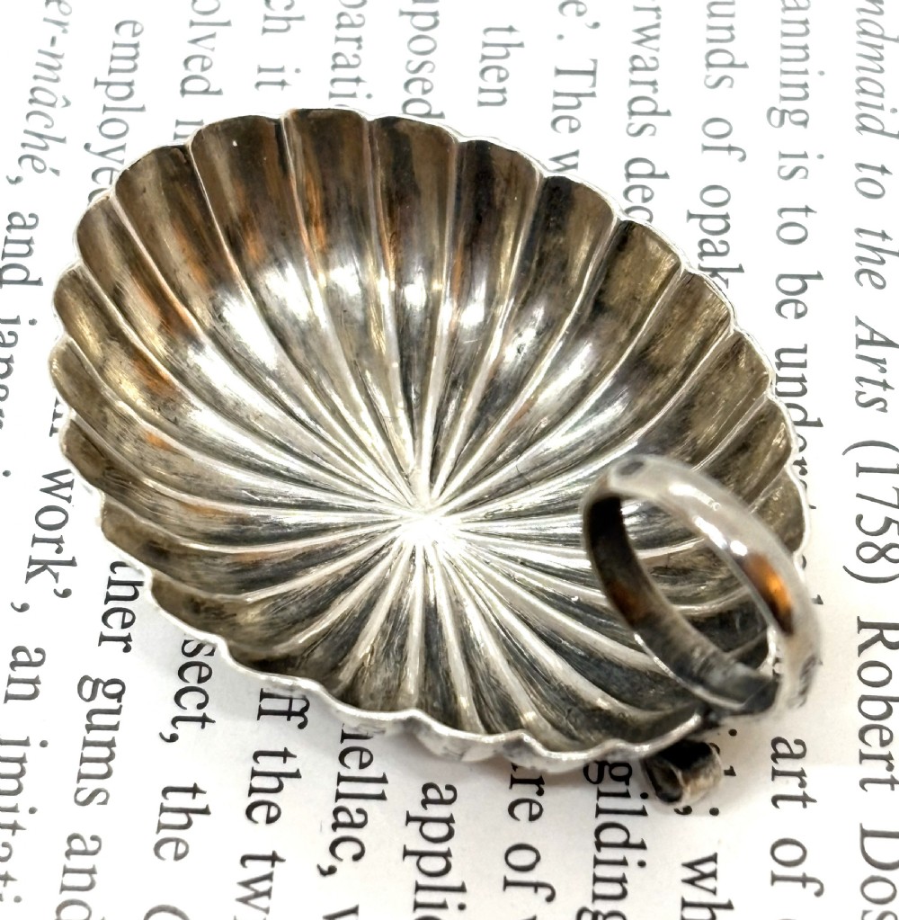 Georgian Silver Tea Caddy Spoon View V
