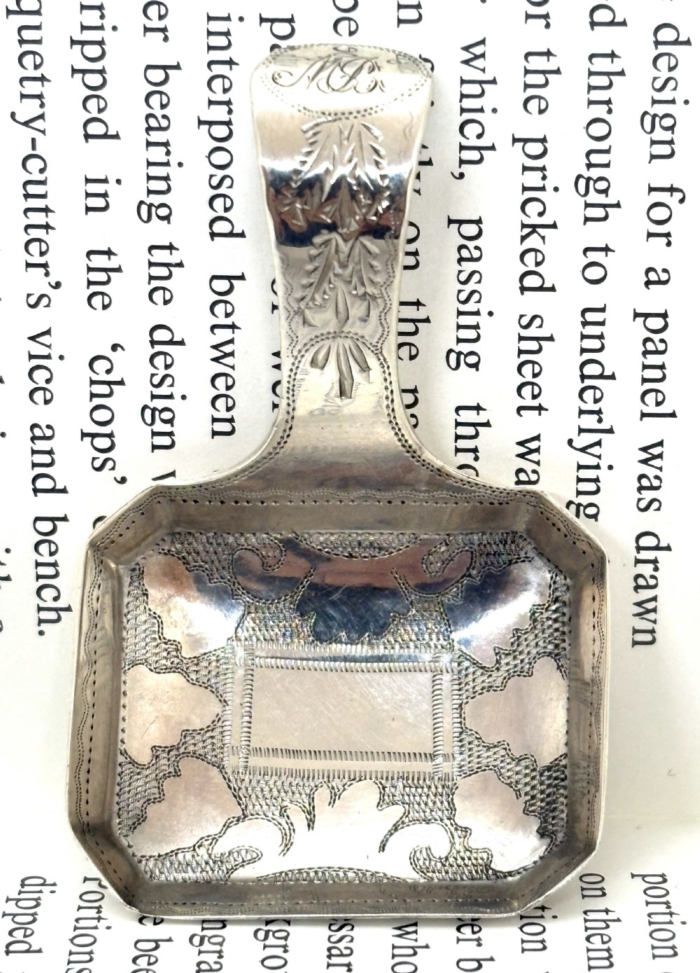 Georgian Silver Tea Caddy Spoon