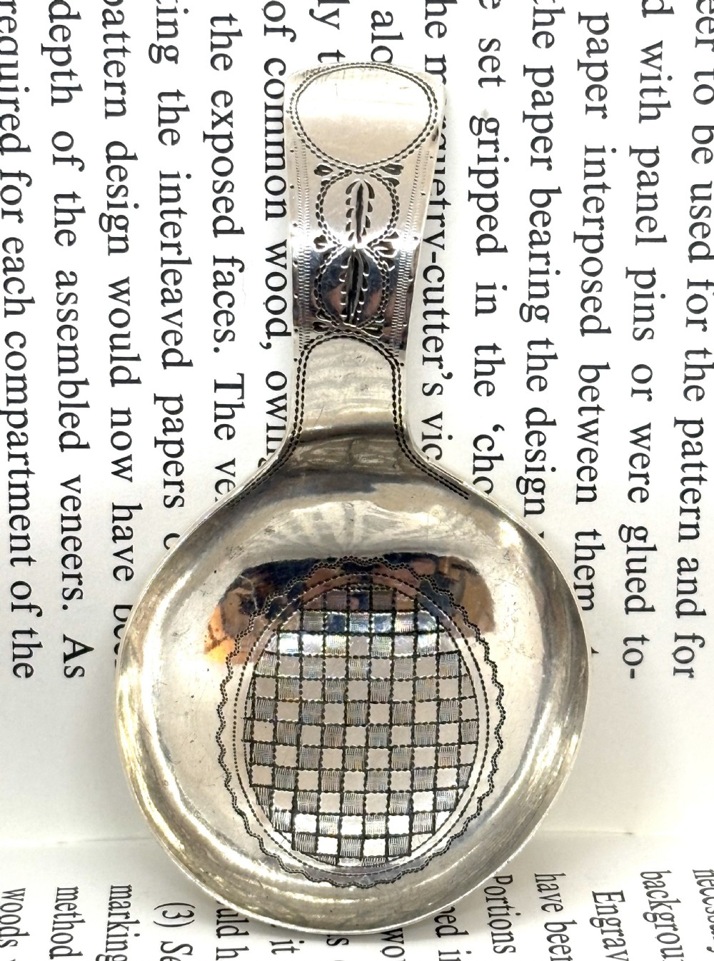 Georgian Silver Tea Caddy Spoon