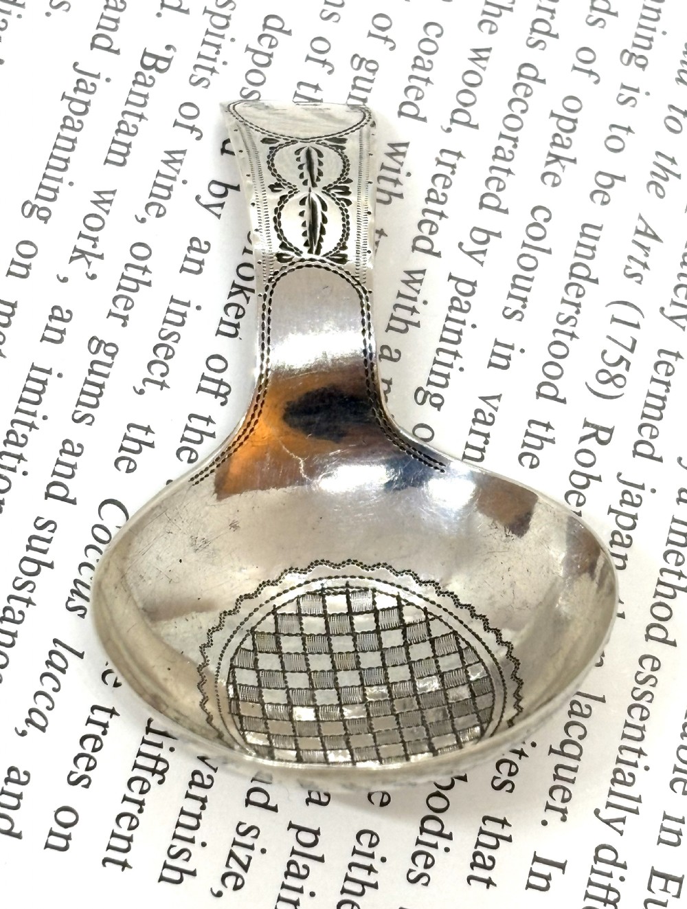 Georgian Silver Tea Caddy Spoon View III