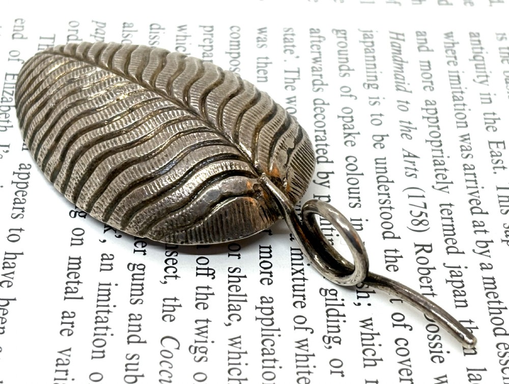 Rare Georgian Silver Tea Caddy Spoon View V