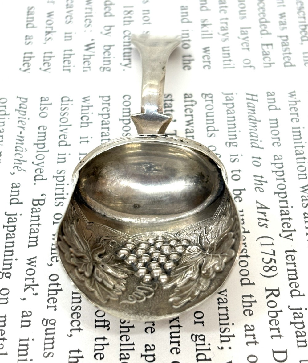 Georgian Silver Tea Caddy Spoon View II