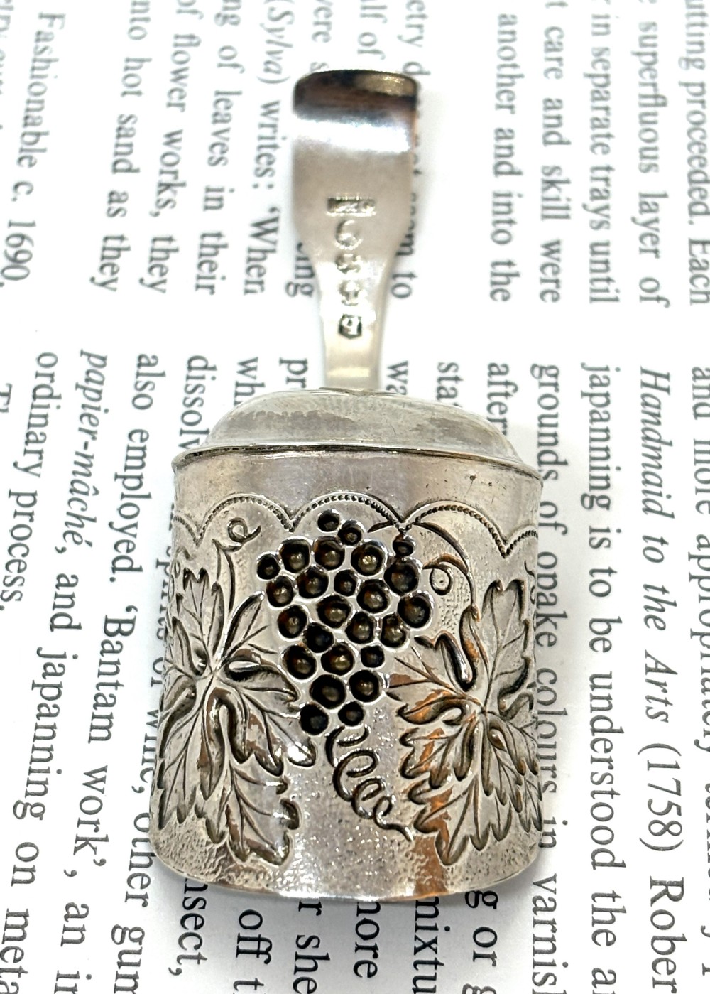 Georgian Silver Tea Caddy Spoon View III