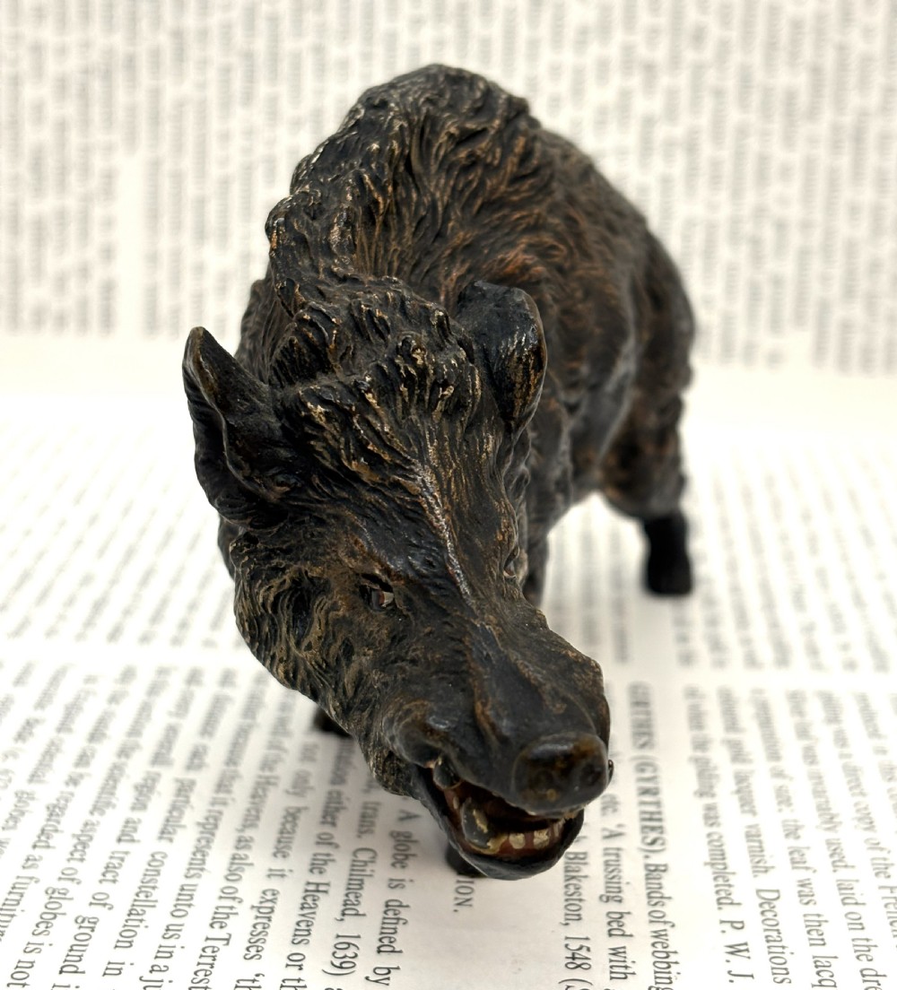 Austrian Cold Painted Wild Boar View III