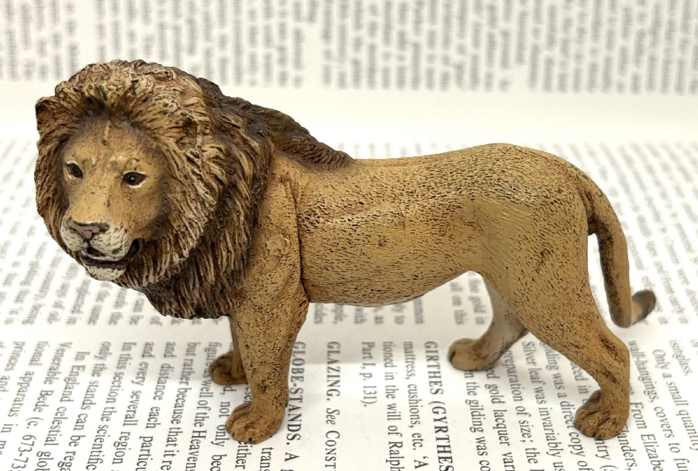 Franz Xaver Bergmann Cold Painted Bronze Lion & Lioness View II