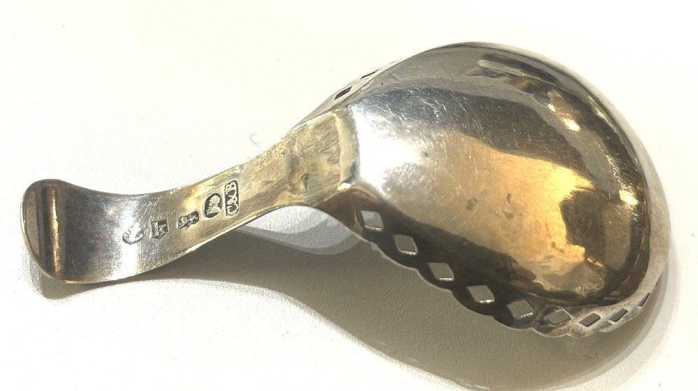 George III Silver Caddy Spoon View IV
