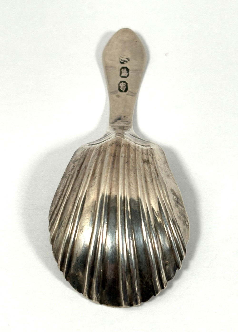 Irish Georgian Silver Caddy Spoon View IV