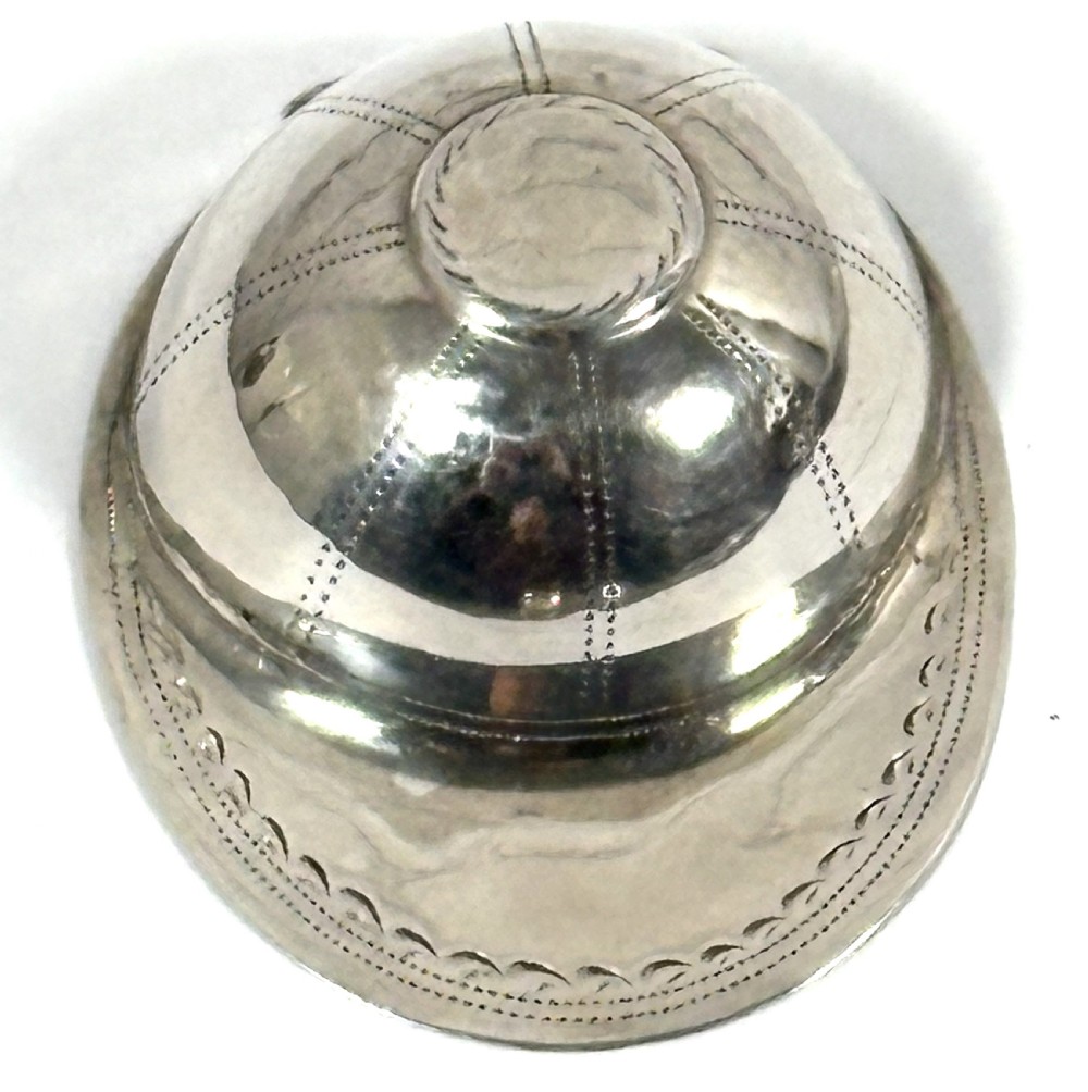 Victorian Silver Jockey Cap Caddy Spoon