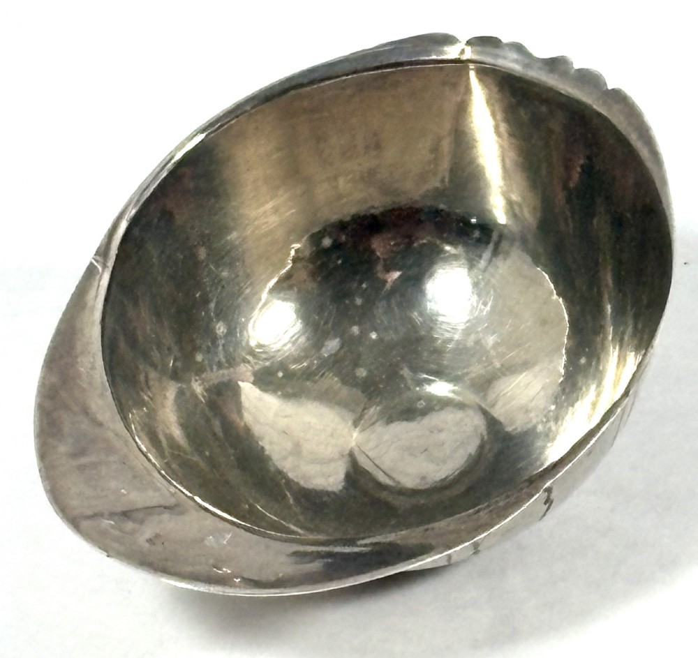 Victorian Silver Jockey Cap Caddy Spoon View V
