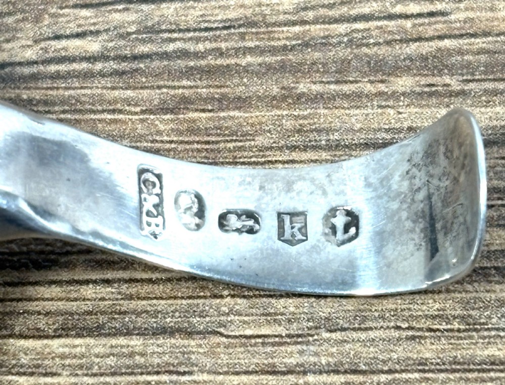 Georgian Silver Caddy Spoon View V