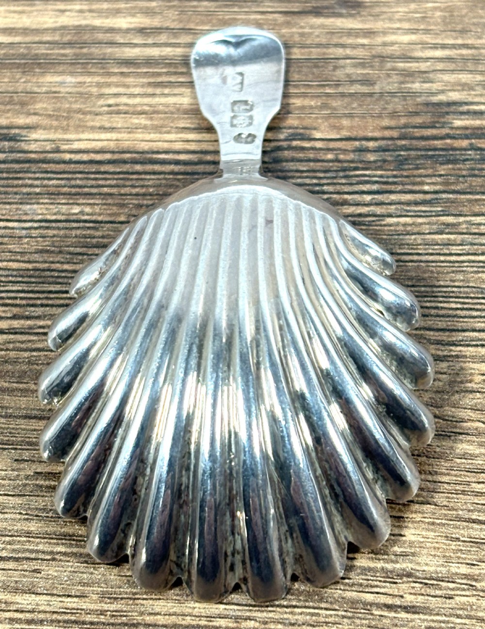 Georgian Scottish Silver Caddy Spoon View IV