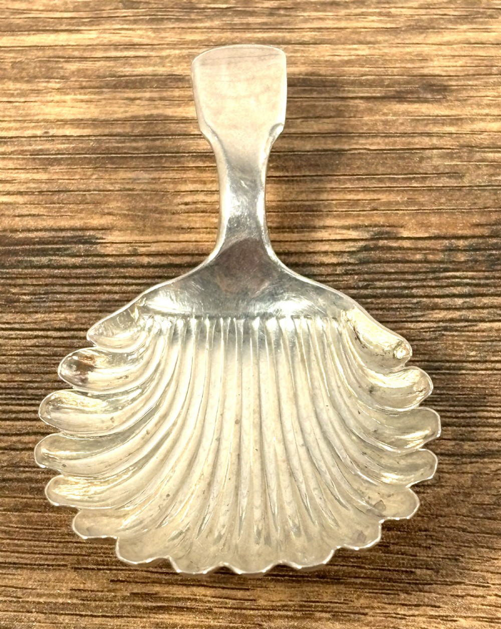 Georgian Scottish Silver Caddy Spoon View II