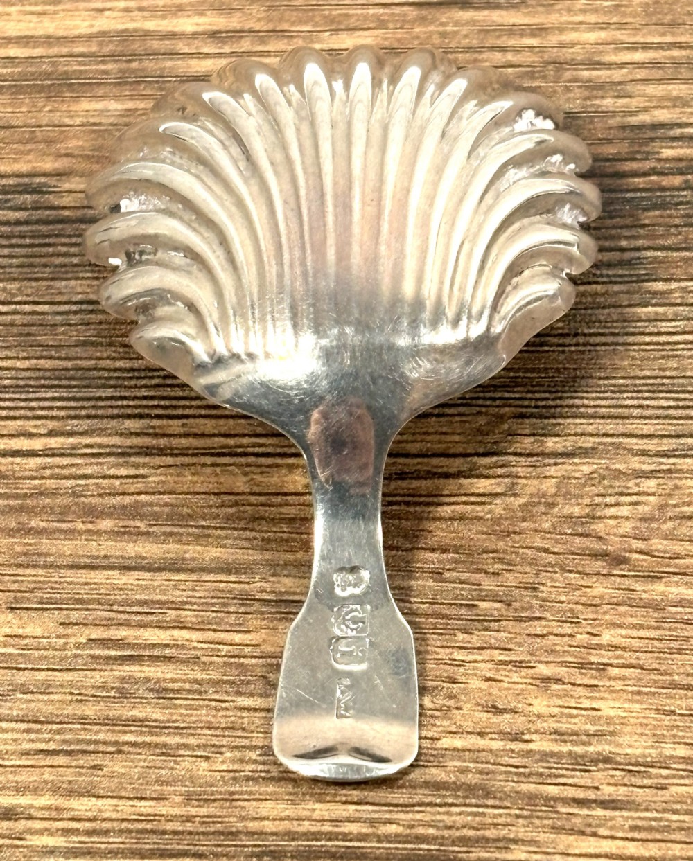 Georgian Scottish Silver Caddy Spoon View III