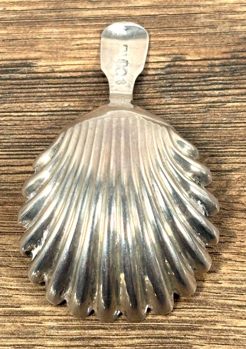 Georgian Scottish Silver Caddy Spoon View IV