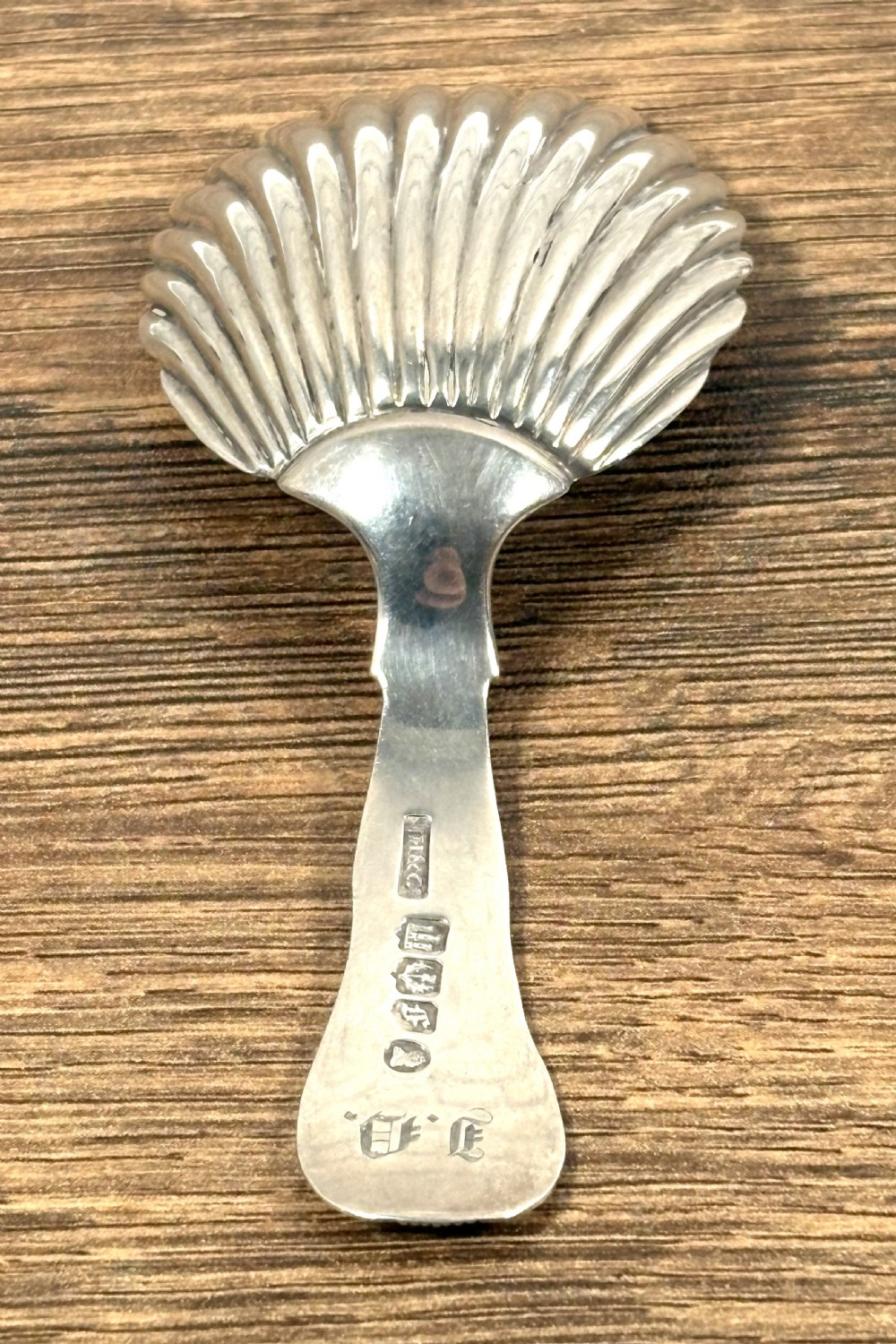 William IV Scottish Silver Caddy Spoon View III
