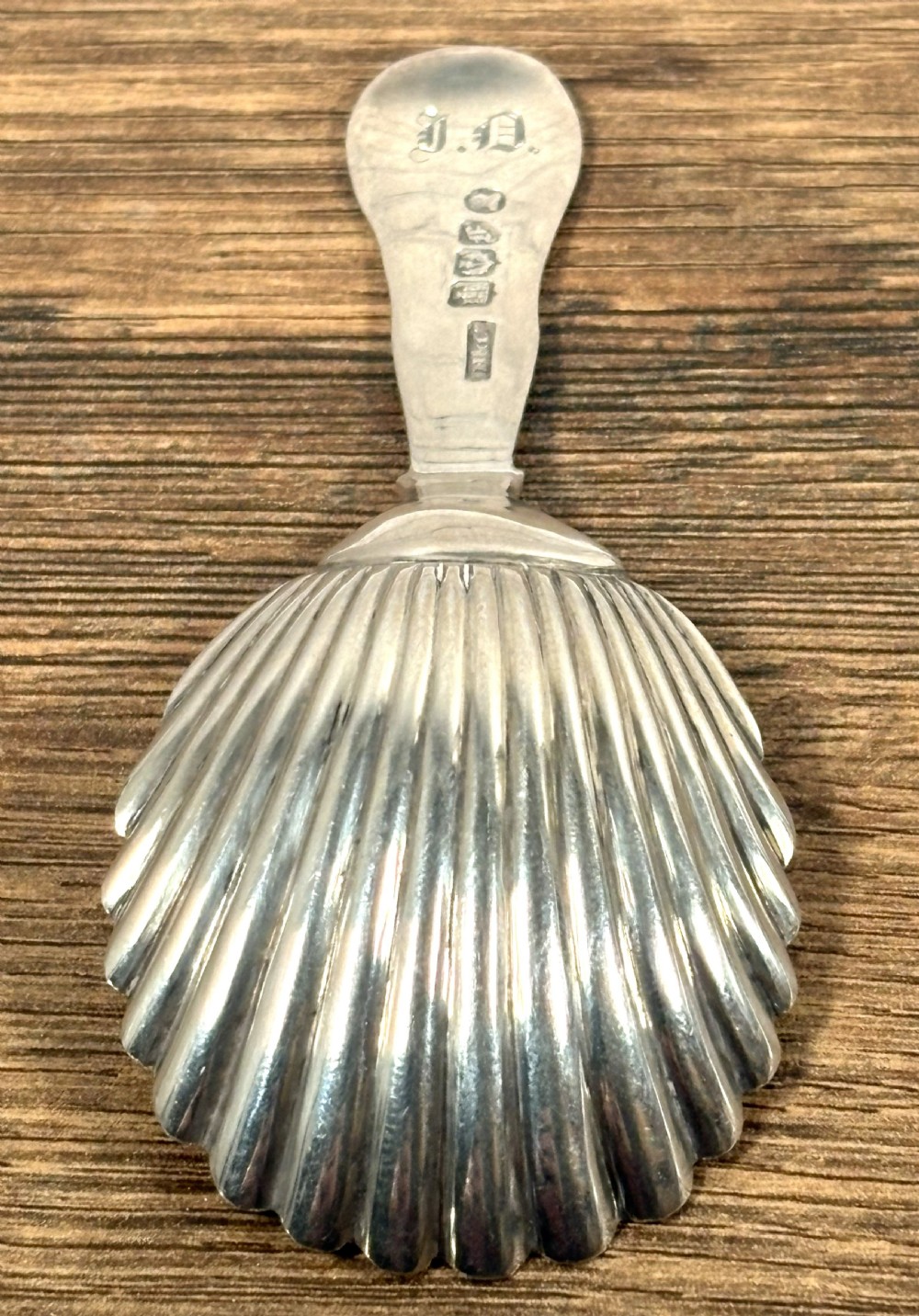 William IV Scottish Silver Caddy Spoon View IV