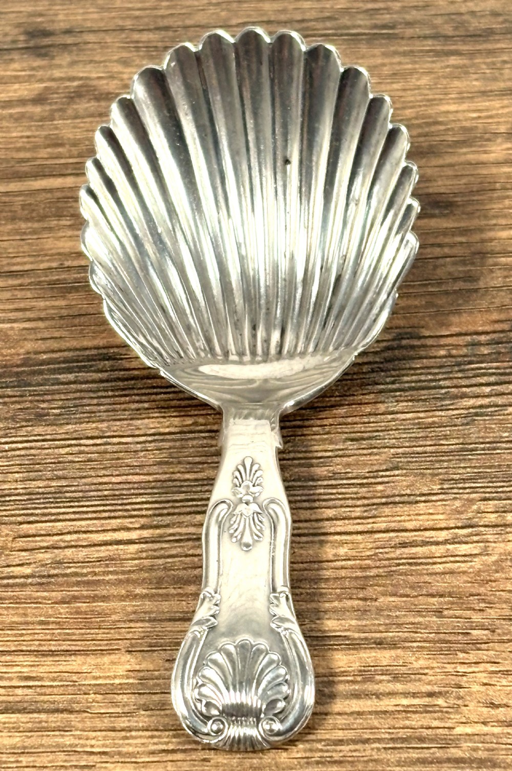 Georgian Scottish Silver Caddy Spoon