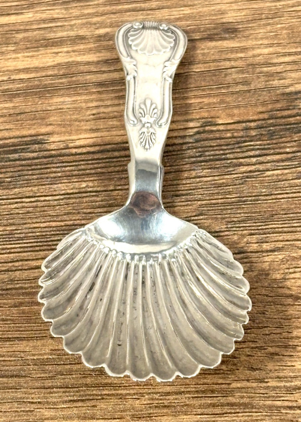 Georgian Scottish Silver Caddy Spoon View II
