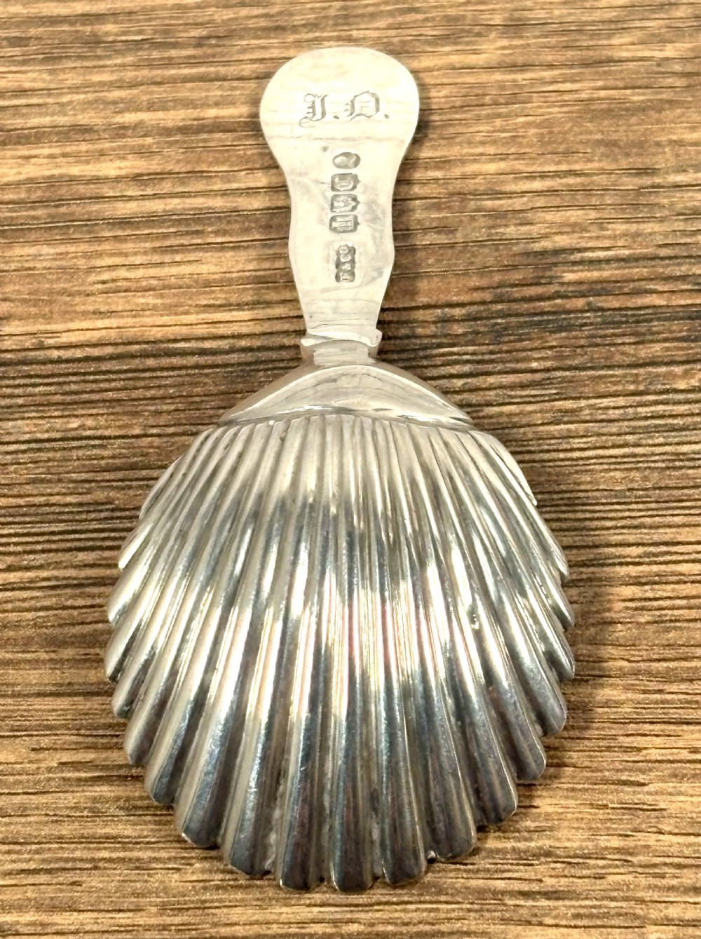 Georgian Scottish Silver Caddy Spoon View IV