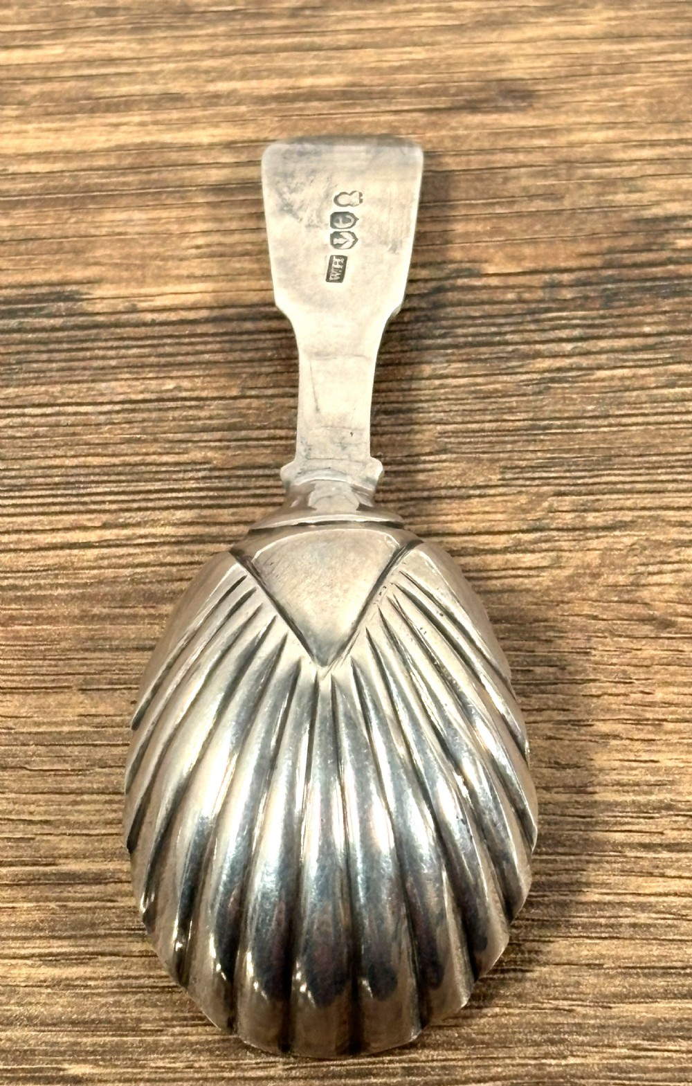 Georgian Scottish Silver Caddy Spoon View III